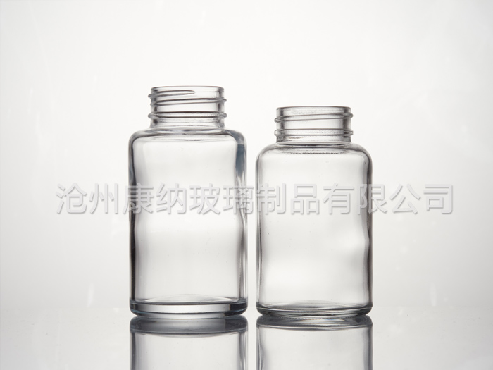 透明廣口玻璃瓶